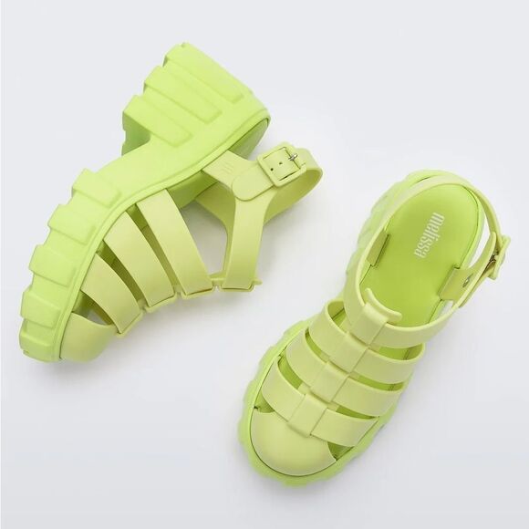 Melissa Megan Jelly Platform Fisherman Sandal NEW IN BOX - Picture 3 of 5